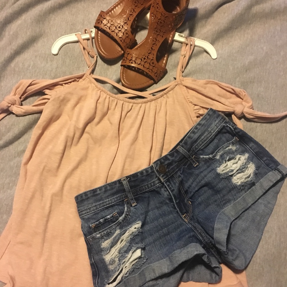 Peach Shirt